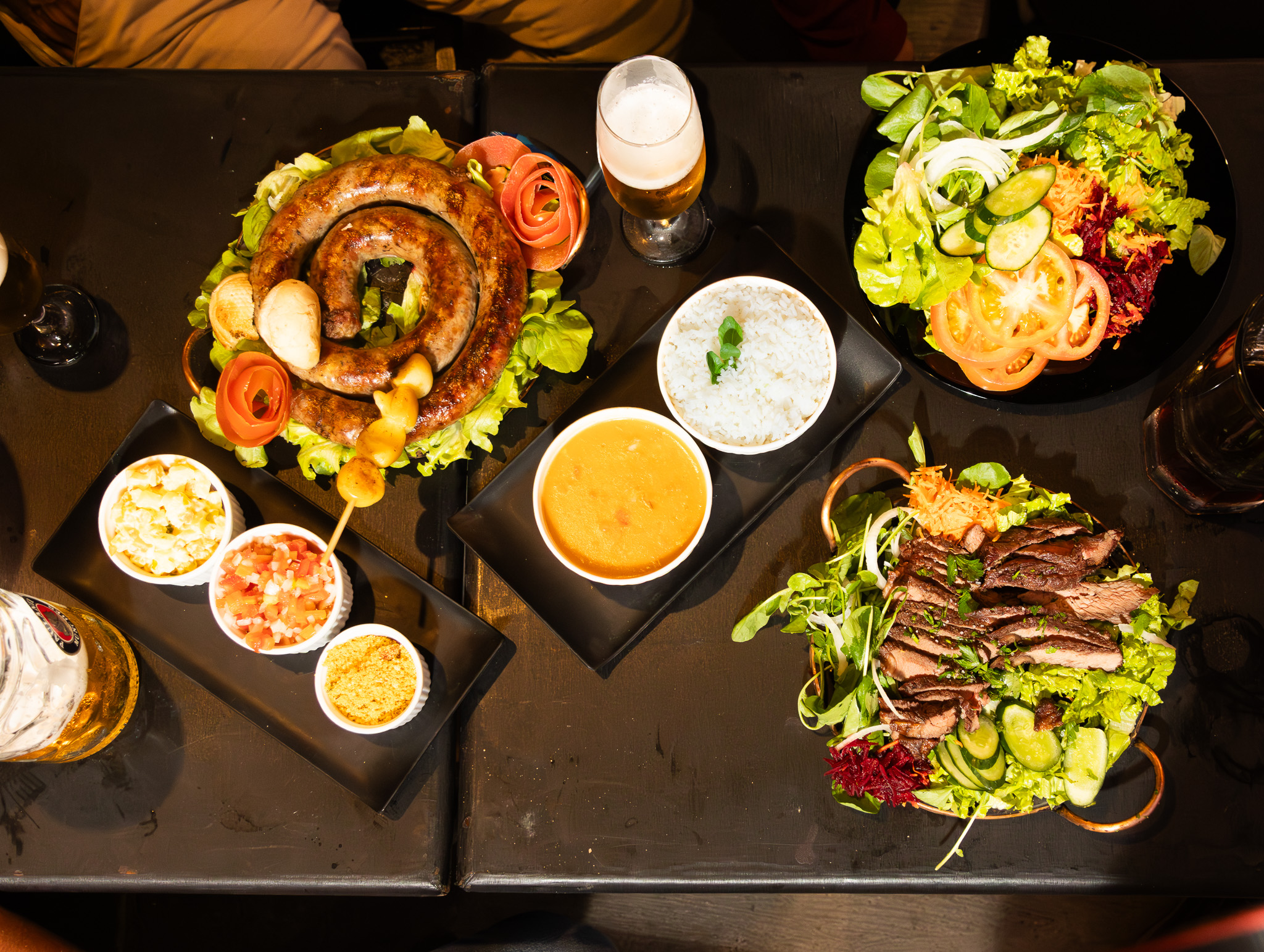 Churrasco com cortes nobres